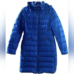 Lands End women's down parka packable puffer coat size XL 18